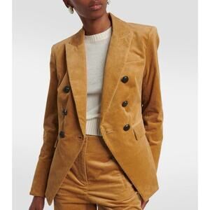 Veronica Beard Women Blazer Jacket Brown Size 18 Miller Dickey Corduroy NWT
